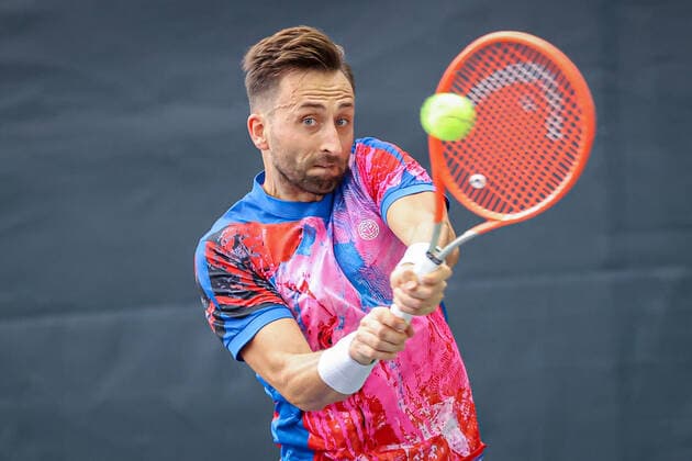 Marvin NETUSCHIL GER , ITF Tennis Future Hamburg 2021 M25 and W25, Hamburg, Hamburg Tennis Association, 19 10 2021,