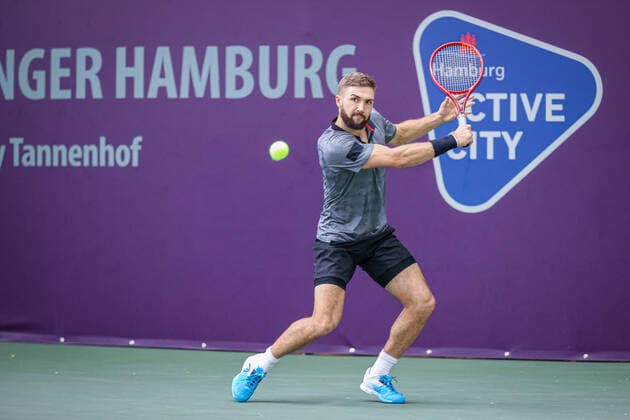 Dominik KELLOVSKY CZE , ITF Tennis Future Hamburg 2021 M25 and W25, Hamburg, Hamburg Tennis Association, 19 10 2021,
