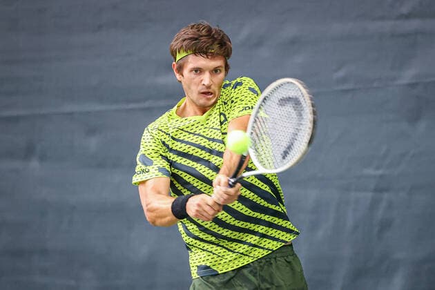 Vladyslav ORLOV UKR , ITF Tennis Future Hamburg 2021 M25 and W25, Hamburg, Hamburg Tennis Association, 19 10 2021,
