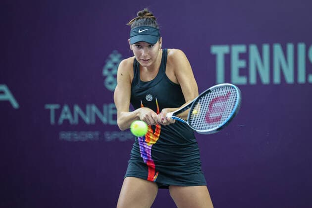 Oceane DODIN FRA , ITF Tennis Future Hamburg 2021 M25 and W25, Hamburg, Hamburg Tennis Association, 19 10 2021,