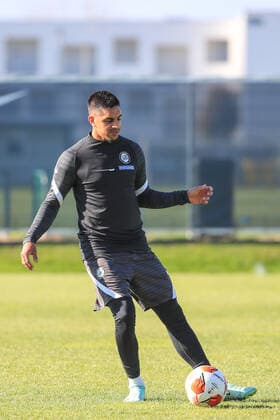 SOCCER - UEFA EL, Sturm vs Sociedad GRAZ,AUSTRIA,20.OCT.21 - SOCCER - UEFA Europa League, group stage, SK Sturm Graz vs Real Sociedad, preview, training Sturm. Image shows Manprit Sarkaria (Sturm).  GEPAxpictures xMarioxBuehner
