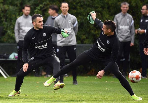 Football, EL, Eintracht Frankfurt Training