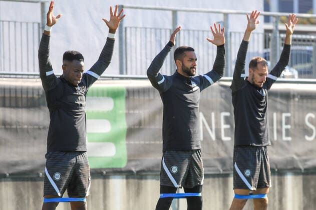 Football, EL, SK Sturm Graz, Training