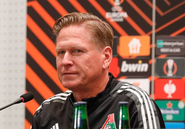 Football, EL, Lokomotive Moscow, Press conference