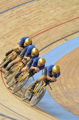 20-10-2021 World Championships Elite Track; Giornata 01; 2021, Italia; Consonni, Simone; Ganna, Filippo; Lamon, Francesco; Milan, Jonathan; Roubaix; 