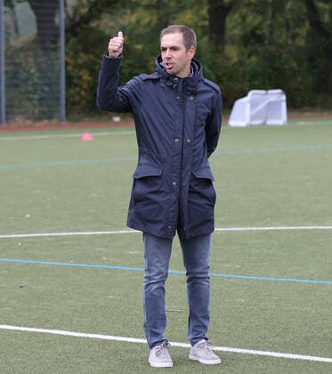 UEFA EURO 2024 Philipp Lahm, Celia Sasic, Andy Grote visit the elite football school in Hamburg Heidberg Philip Lahm Tournament Director UEFA EURO 2024