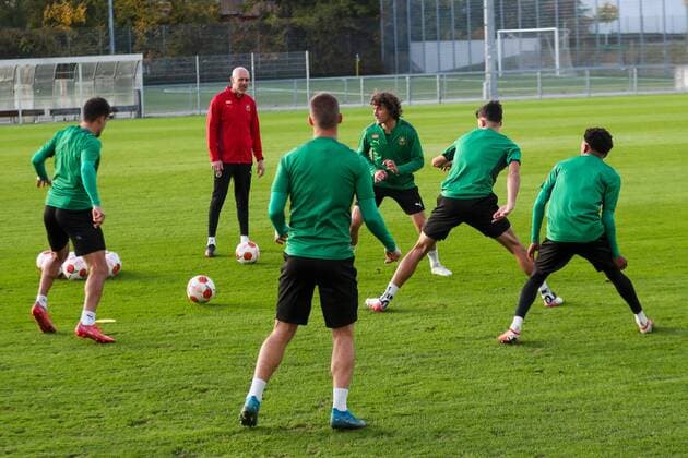 Football, EL, SK Rapid Vienna Training