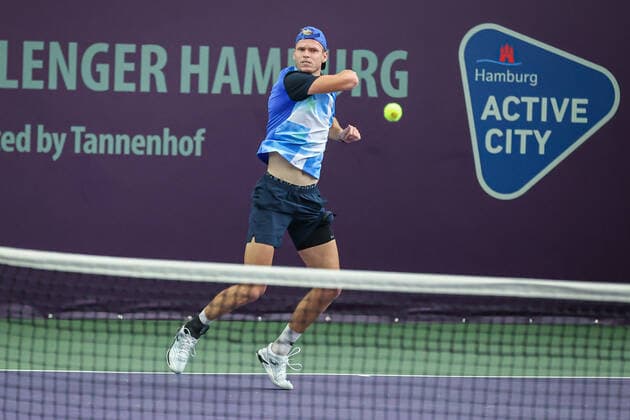 Louis WESSELS GER , ITF Tennis Future Hamburg 2021 M25 and W25, Hamburg, Hamburg Tennis Association, 20 10 2021,
