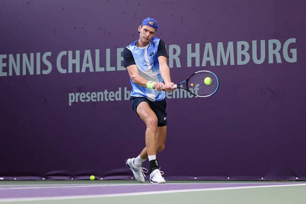 Louis WESSELS GER , ITF Tennis Future Hamburg 2021 M25 and W25, Hamburg, Hamburg Tennis Association, 20 10 2021,