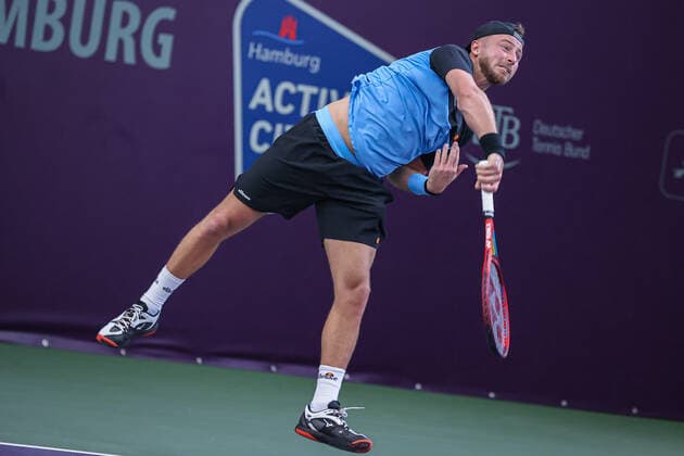 Jeremy JAHN GER , ITF Tennis Future Hamburg 2021 M25 and W25, Hamburg, Hamburg Tennis Association, 20 10 2021,