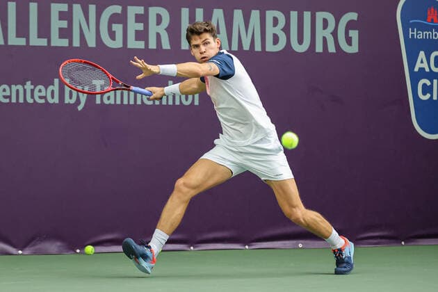 Daniel MASUR GER , ITF Tennis Future Hamburg 2021 M25 and W25, Hamburg, Hamburg Tennis Association, 20 10 2021,