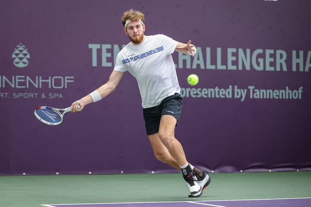 Bastien PRESUHN GER , ITF Tennis Future Hamburg 2021 M25 and W25, Hamburg, Hamburg Tennis Association, 20 10 2021,