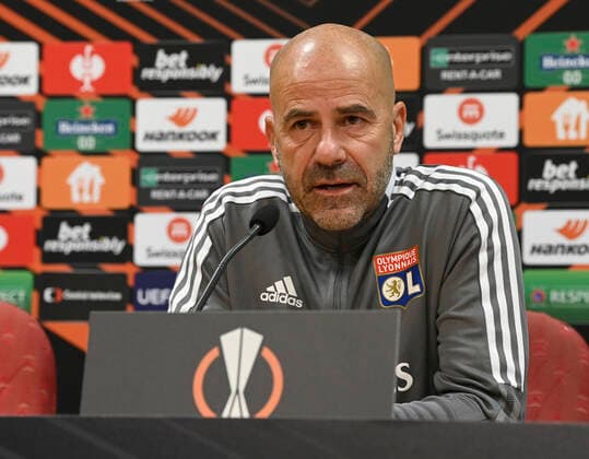 Football, EL, Olympique Lyon Press conference