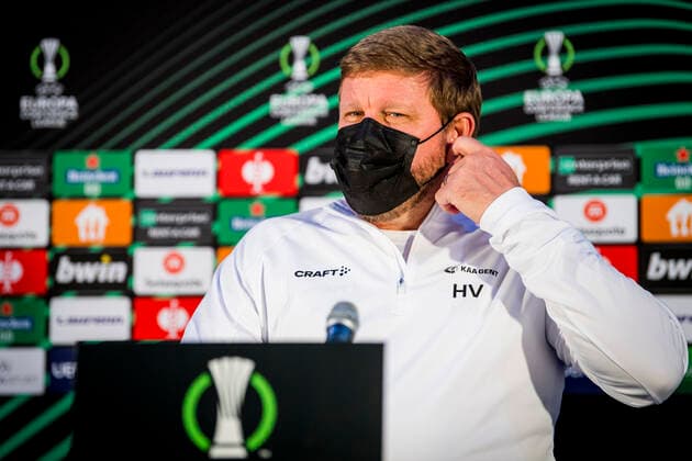 Football, EL, KAA Gent Press conference