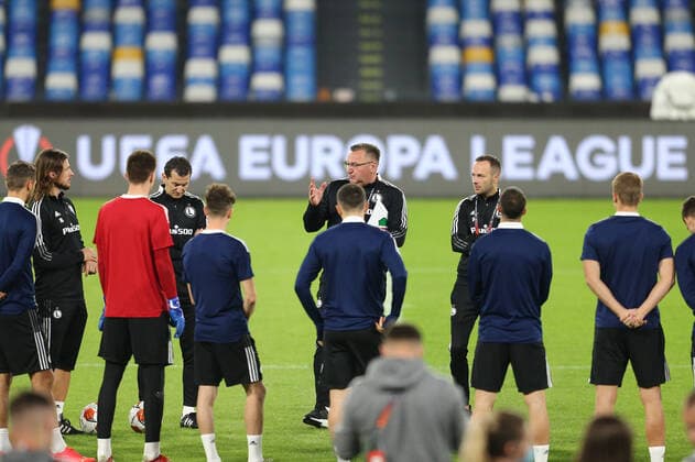 Football, EL, Legia Warsaw Training