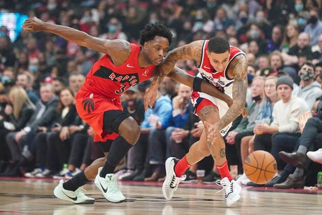Basketball, NBA, Toronto Raptors - Washington Wizards