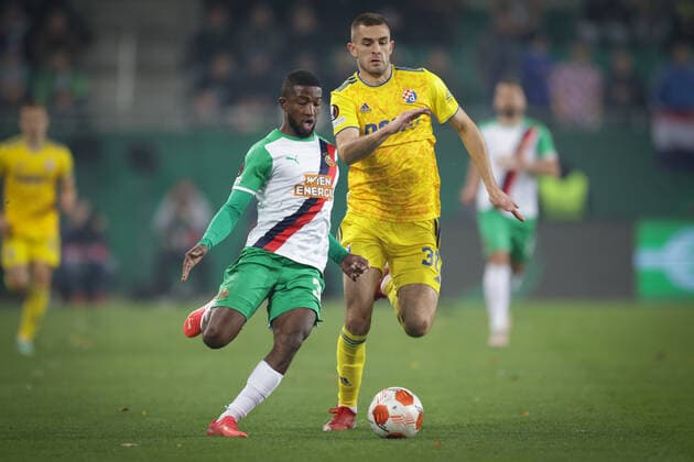 Football, EL, Rapid Vienna - Dinamo Zagreb