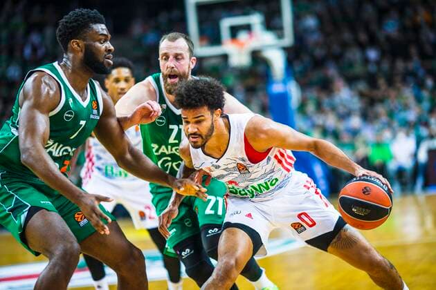 2021-10-21 Kaunas Lithuania. Zalgiris Kaunas plays vs Bayern Munich Euroleague basketball game in Kaunas arena on Thursday 21 of October 2021. KKF20211021_3924  Copyright: xKarolisxKavolelisx Euroleague basketball sport