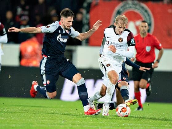 Football, EL, FC Midtjylland - Red Star Belgrade