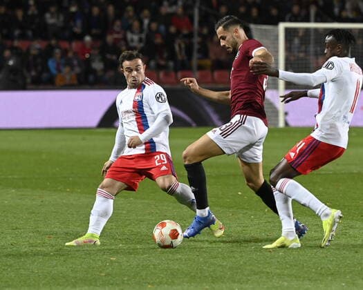 Football, EL, Sparta Prague - Olympique Lyon
