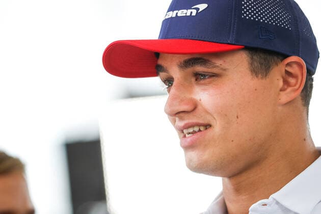 NORRIS Lando (gbr), McLaren MCL35M, portrait during the Formula 1 Aramco United States Grand Prix 2021, 17th round of the 2021 FIA Formula One World Championship, WM, Weltmeisterschaft from October 21 to 24, 2021 on the Circuit of the Americas, in Austin, Texas, United States of American - F1 - UNITED STATES GRAND PRIX 2021 DPPI Panoramic  00121035__V2_6209