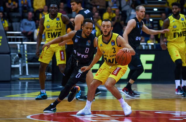 Basketball, BBL, EWE Baskets Oldenburg - Hamburg Towers