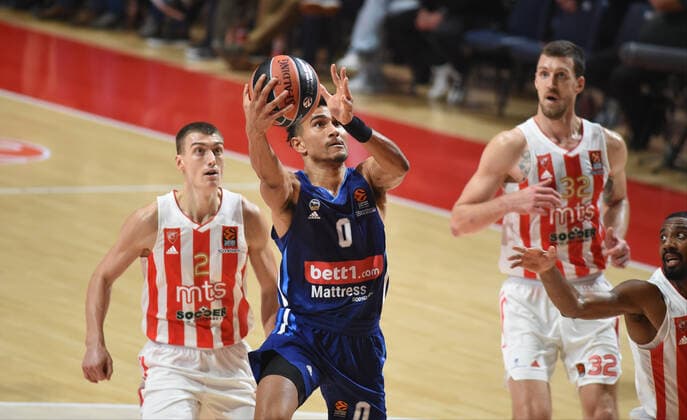 Maodo Lo, 0 of Alba Berlin basketball Crvena zvezda Euroleague Alba Berlin, Aleksandar Nikolic Pionir arena, Beolgrade 22.10.2021. godine NP 