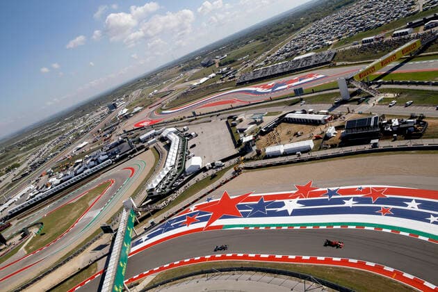 illustration, ambiance, landscape, paysage, during the Formula 1 Aramco United States Grand Prix 2021, 17th round of the 2021 FIA Formula One World Championship, WM, Weltmeisterschaft from October 21 to 24, 2021 on the Circuit of the Americas, in Austin, Texas, United States of American - F1 - UNITED STATES GRAND PRIX 2021 DPPI Panoramic  00121035_F12021GP17USA_JK196189