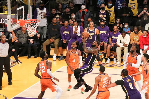 Basketball, NBA, Los Angeles Lakers - Phoenix Suns