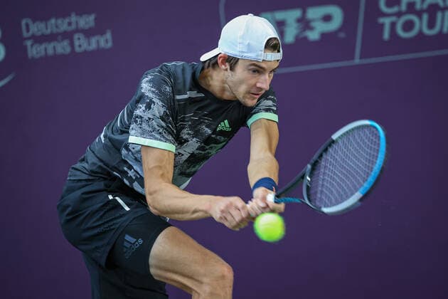 Henri SQUIRE GER , ITF Tennis Future Hamburg 2021 M25 and W25, Hamburg, Hamburg Tennis Association, 23 10 2021,