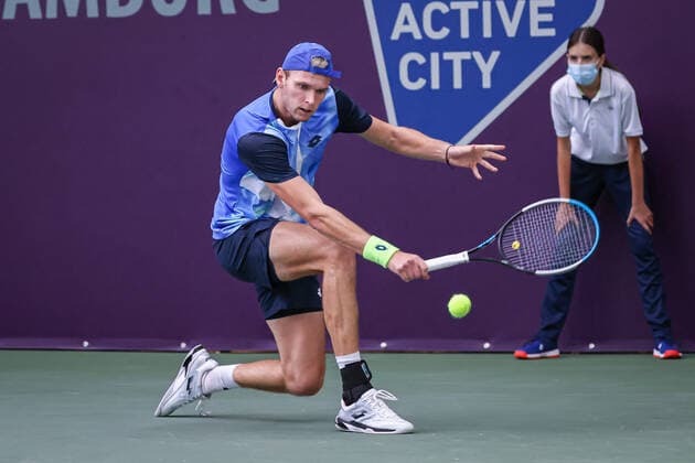 Louis WESSELS GER , ITF Tennis Future Hamburg 2021 M25 and W25, Hamburg, Hamburg Tennis Association, 23 10 2021,