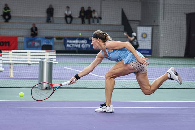 Timea BABOS HUN , ITF Tennis Future Hamburg 2021 M25 and W25, Hamburg, Hamburg Tennis Association, 23 10 2021,