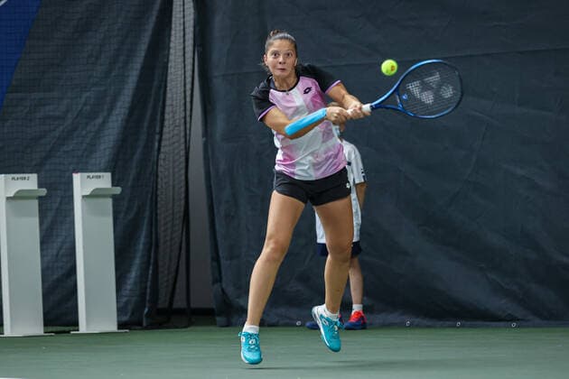 Antonia RUZIC CRO , ITF Tennis Future Hamburg 2021 M25 and W25, Hamburg, Hamburg Tennis Association, 23 10 2021,