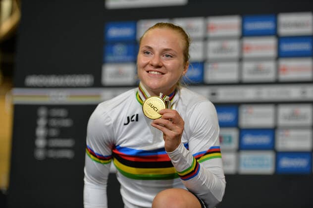 Sport Themen der Woche KW42 23-10-2021 World Championships Elite Women Track; Giornata 04; 2021, Germany; Friedrich, Lea Sophie; Roubaix; 