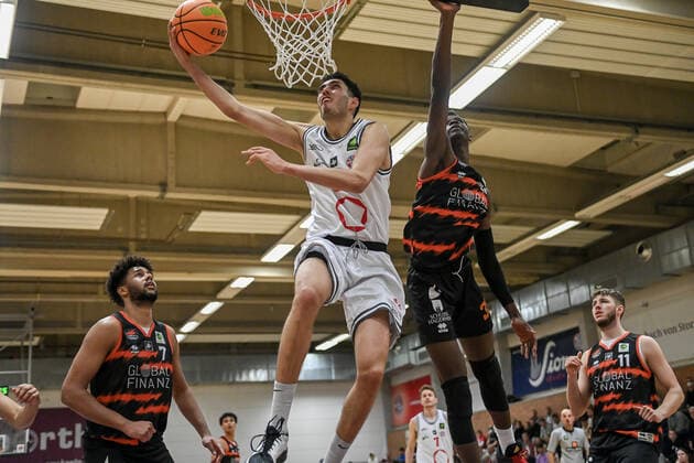 Barmer 2 Basketball Bundesliga ProB, Rheinstars Koeln vs Dragons Rhoendorf, 23 10 2021 Samuel Jammal Schmedes RheinStars Koeln 32 , Barmer 2 Basketball Bundesliga ProB, Rheinstars Koeln vs Dragons Rhoendorf on 23 10 2021 at ASV Koeln in Koeln Nordrhein Westfalen Copyright: xBEAUTIFULxSPORTS Mueller-Laschetx