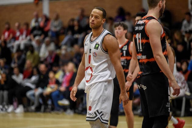 Barmer 2 Basketball Bundesliga ProB, Rheinstars Koeln vs Dragons Rhoendorf, 23 10 2021 Andrej Mangold RheinStars Koeln 0 , Barmer 2 Basketball Bundesliga ProB, Rheinstars Koeln vs Dragons Rhoendorf on 23 10 2021 at ASV Koeln in Koeln Nordrhein Westfalen Copyright: xBEAUTIFULxSPORTS Mueller-Laschetx