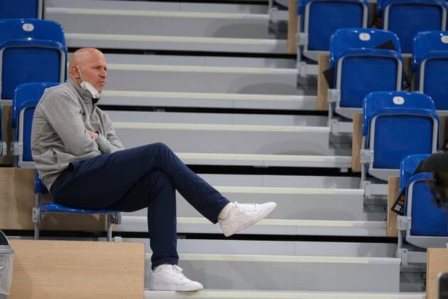 Denis Wucherer s Oliver Wuerzburg,Head Coach at the BBL match of MLP Academics Heidelberg vs s Oliver Wuerzburg in the 1 Basketball Bundesliga on 23 10 2021 MLP Academics Heidelberg vs s Oliver Wuerzburg, Basketball, Easycredit BBL, 23 10 2021 Heidelberg Copyright: xEibner-Pressefotox xMichaelxBermelx