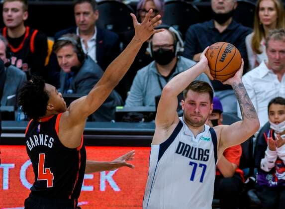 Basketball, NBA, Toronto Raptors - Dallas Mavericks