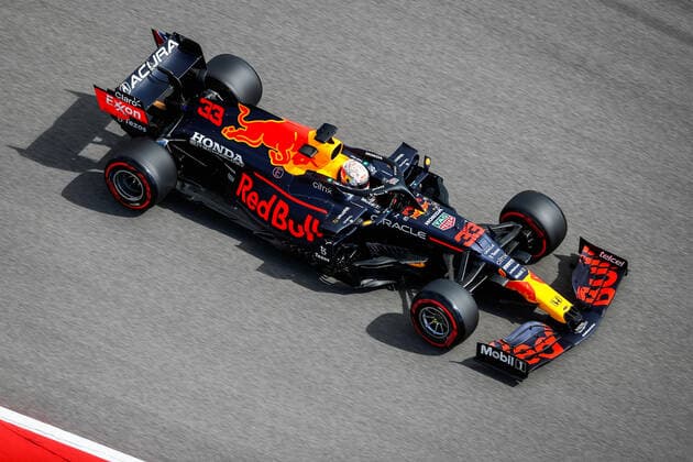 33 Max Verstappen NED, Red Bull Racing , F1 Grand Prix of USA at Circuit of The Americas on October 23, 2021 in Austin, United States of America Photo by HOCH ZWEI Austin United States of America
