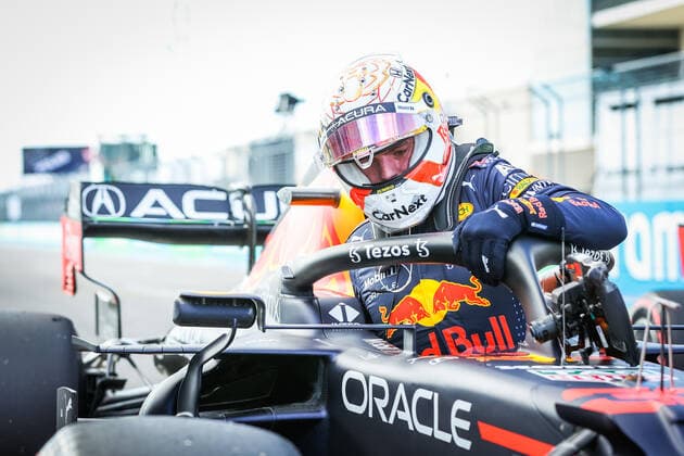 33 Max Verstappen NED, Red Bull Racing , F1 Grand Prix of USA at Circuit of The Americas on October 23, 2021 in Austin, United States of America Photo by HOCH ZWEI Austin United States of America
