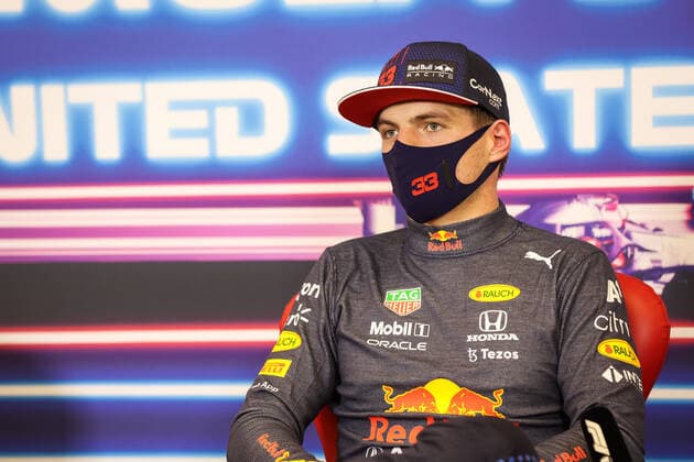 33 Max Verstappen NED, Red Bull Racing , F1 Grand Prix of USA at Circuit of The Americas on October 23, 2021 in Austin, United States of America Photo by HOCH ZWEI Austin United States of America