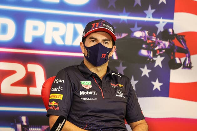11 Sergio Perez MEX, Red Bull Racing , F1 Grand Prix of USA at Circuit of The Americas on October 23, 2021 in Austin, United States of America Photo by HOCH ZWEI Austin United States of America