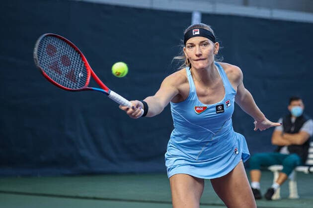 Timea BABOS HUN , ITF Tennis Future Hamburg 2021 M25 and W25, Hamburg, Hamburg Tennis Association, 24 10 2021,