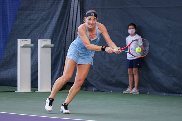 Timea BABOS HUN , ITF Tennis Future Hamburg 2021 M25 and W25, Hamburg, Hamburg Tennis Association, 24 10 2021,
