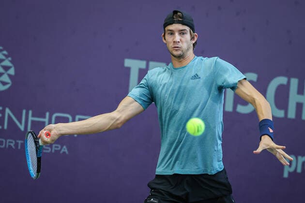 Henri SQUIRE GER , ITF Tennis Future Hamburg 2021 M25 and W25, Hamburg, Hamburg Tennis Association, 24 10 2021,