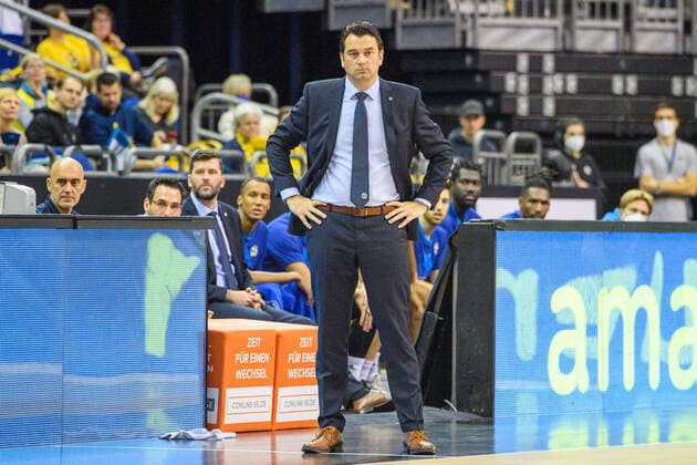 Israel Gonzalez ALBA, 24 10 2021, BBL, Alba Berlin vs BG Goettingen, at the Mercedes Benz Arena, GER, Berlin, 24 10 21, BBL, Alba vs BG Goettingen, Berlin Copyright: xUwexKoch Eibner-Pressefotox EP_UKH