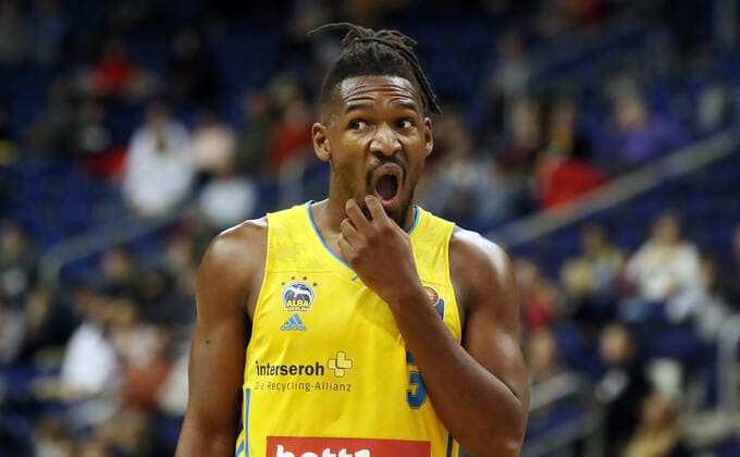 Jaleen Smith portrait portrait upper body sports basketball BBL Bundesliga men season 2021 2022 24 10 2021 ALBA Berlin vs BG Göttingen