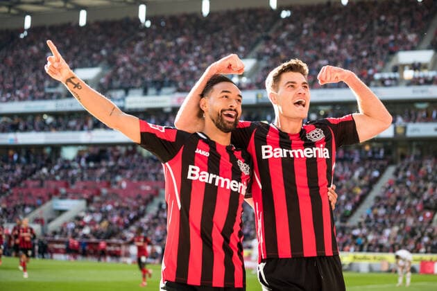 Sport Themen der Woche KW42 1. Fussball Bundesliga; 1. FC Koeln - Bayer 04 Leverkusen; 24.10.2021 Jubel zum 0:1 durch Patrick Schick (Bayer 04 Leverkusen, 14) 1. Fussball Bundesliga, 1. FC Koeln - Bayer 04 Leverkusen, Koeln, Rheinenergiestadion DFL REGULATIONS PROHIBIT ANY USE OF PHOTOGRAPHS AS IMAGE SEQUENCES AND OR QUASI-VIDEO. *** 1 Soccer Bundesliga 1 FC Koeln Bayer 04 Leverkusen 24 10 2021 Cheer for 0 1 by Patrick Schick Bayer 04 Leverkusen, 14 1 Soccer Bundesliga, 1 FC Koeln Bayer 04 Leverkusen, Koeln, Rheinenergiestadion DFL REGULATIONS PROHIBIT ANY USE OF PHOTOGRAPHS AS IMAGE SEQUENCES AND OR QUASI VIDEO Copyright: xBEAUTIFULxSPORTS Wunderlx