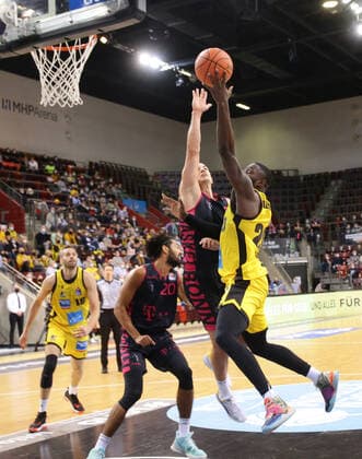 Ludwigsburg , Basketball easycredit BBL Bundesliga MHP Riesen Ludwigsburg vs Telekom Baskets Bonn , Rawle Alkins Riesen