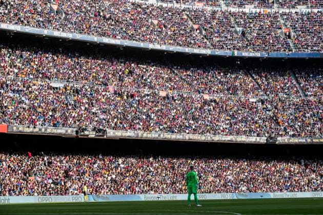 Sport Bilder des Tages FC Barcelona, Barca V Real Madrid - La Liga Santander Barcelona Spain  Copyright: xXavierxBonillax bonilla-notitle211024_npxrY